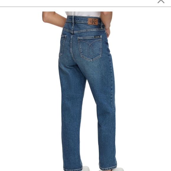 Calvin Klein Ladies Straight Jean - Picture 5 of 7